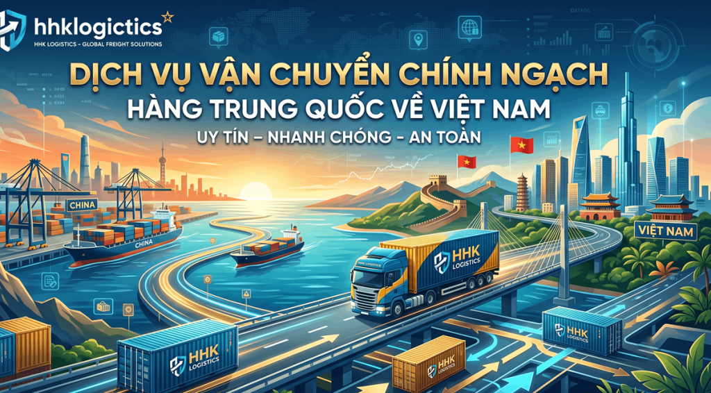 Vận chuyển chính ngạch hàng Trung Quốc