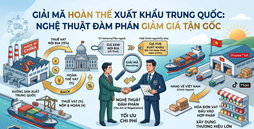 Hoàn thuế xuất khẩu Trung Quốc