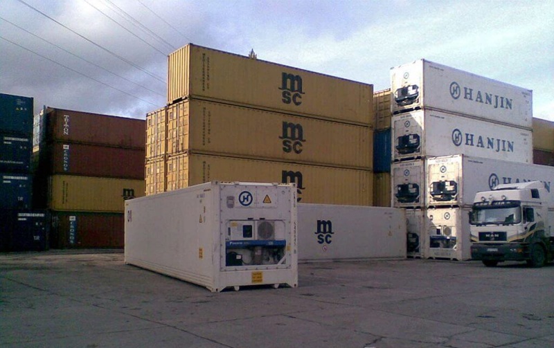 Vận chuyển bằng container lạnh