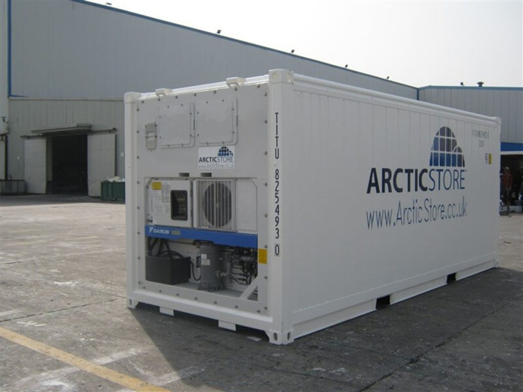 Vận chuyển bằng container lạnh