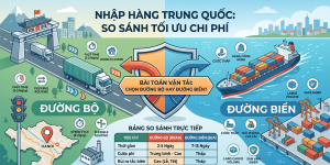 Vận chuyển hàng Trung Quốc đường bộ và đường biển