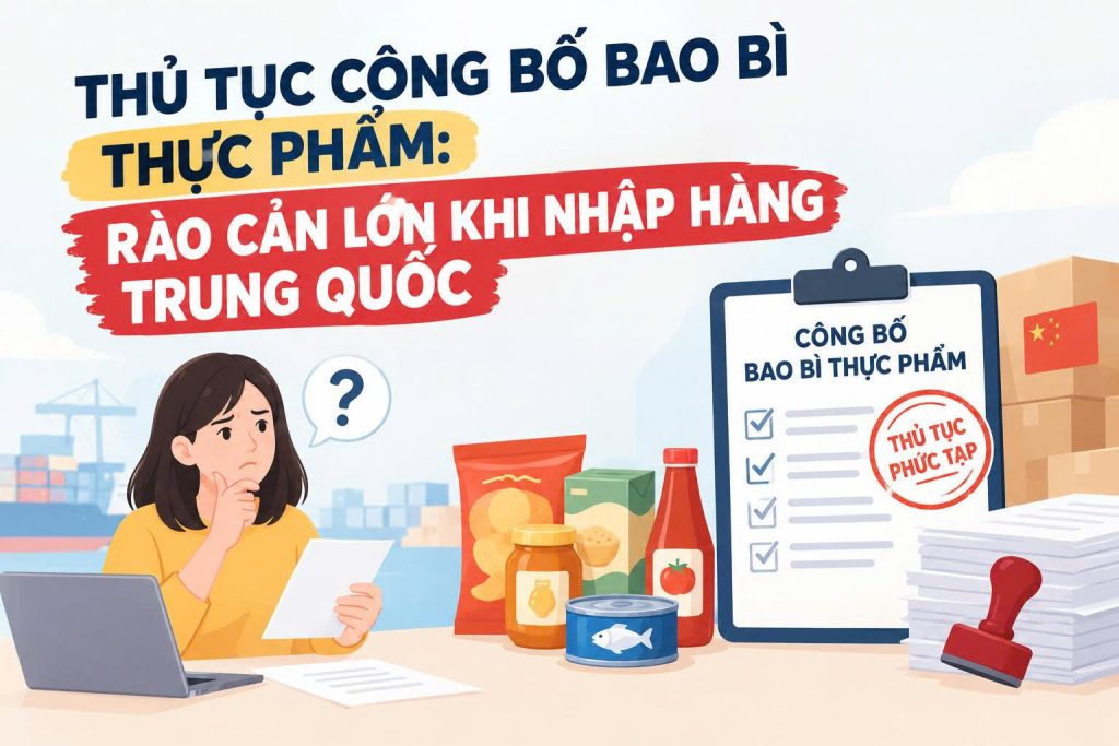 Công bố bao bì thực phẩm