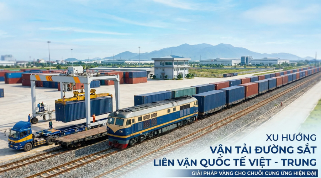 vận tải đường sắt liên vận